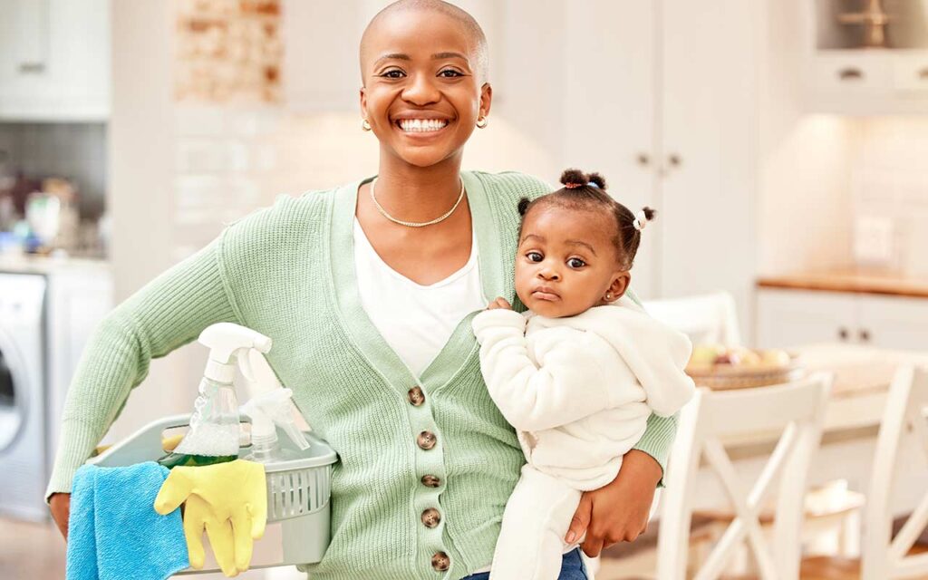 housekeeper-with-happy-baby