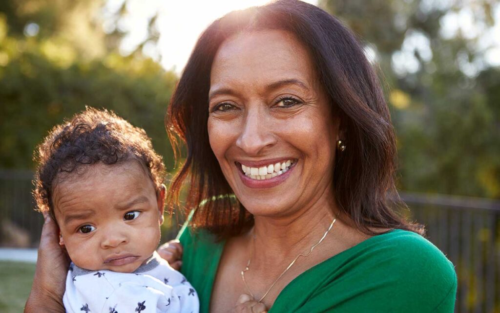 smiling-nanny-with-baby