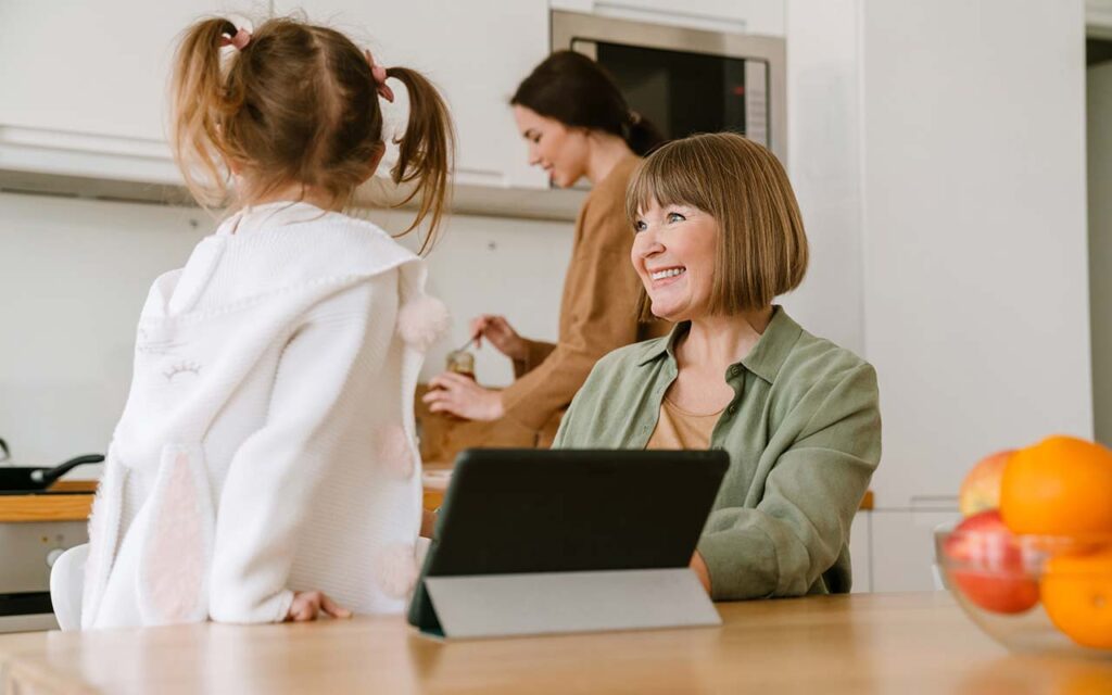 family-personal-assistant-happy